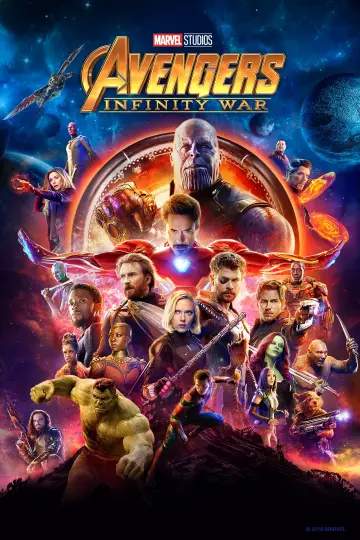 Plakat do filmu "Avengers: Wojna bez granic" #4048