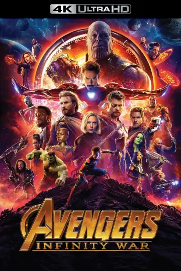 Plakat do filmu "Avengers: Wojna bez granic" #4050