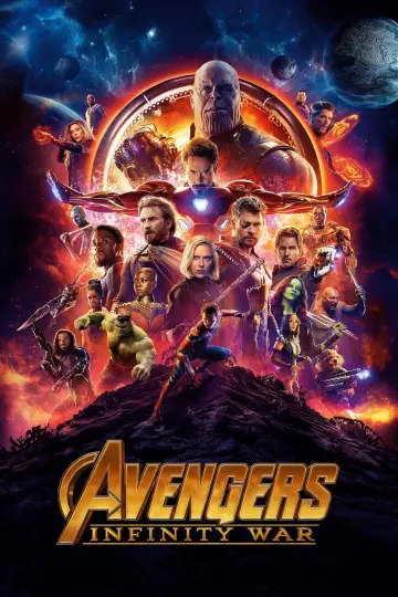Plakat do filmu "Avengers: Wojna bez granic" #4051