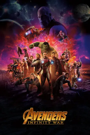 Plakat do filmu "Avengers: Wojna bez granic" #4053