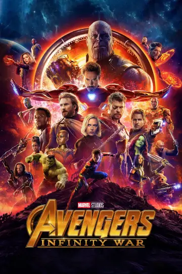 Plakat do filmu "Avengers: Wojna bez granic" #4056