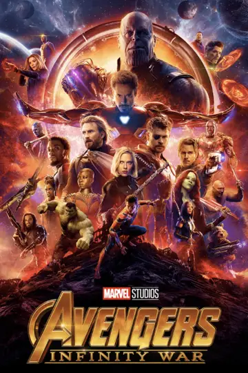 Plakat do filmu "Avengers: Wojna bez granic" #4060