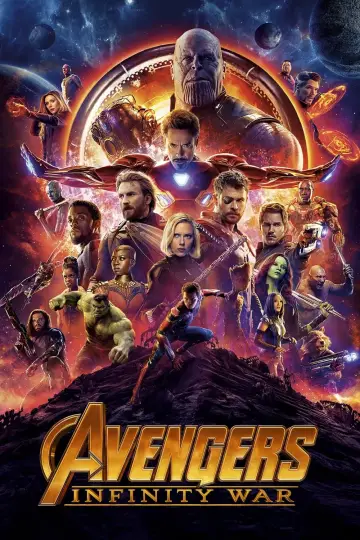 Plakat do filmu "Avengers: Wojna bez granic" #4061