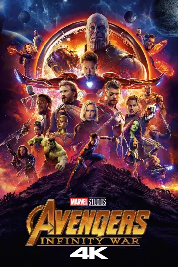 Plakat do filmu "Avengers: Wojna bez granic" #4067