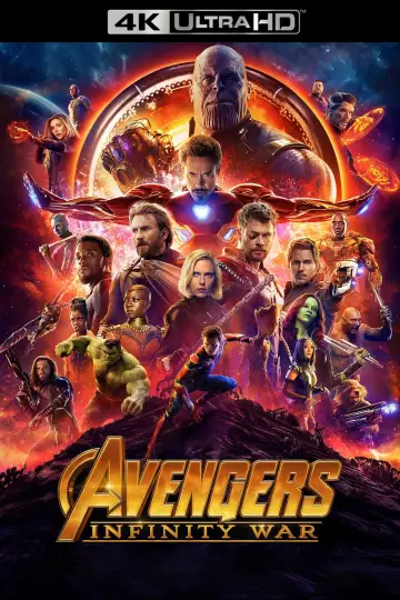 Plakat do filmu "Avengers: Wojna bez granic" #4069