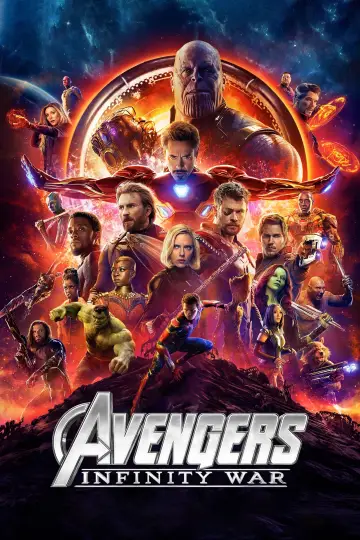 Plakat do filmu "Avengers: Wojna bez granic" #4072