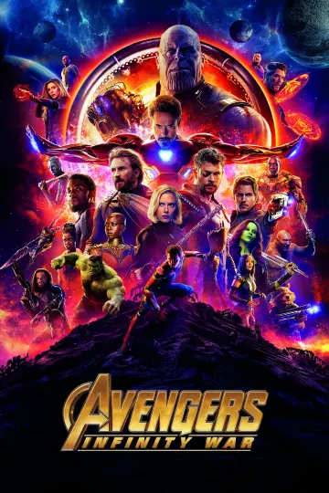 Plakat do filmu "Avengers: Wojna bez granic" #4076