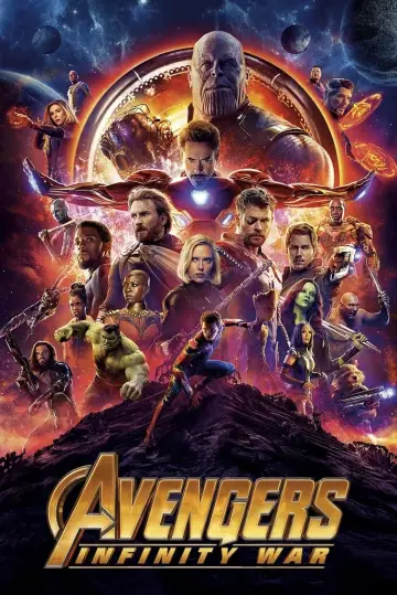 Plakat do filmu "Avengers: Wojna bez granic" #4079