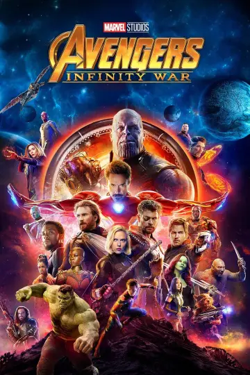 Plakat do filmu "Avengers: Wojna bez granic" #4080
