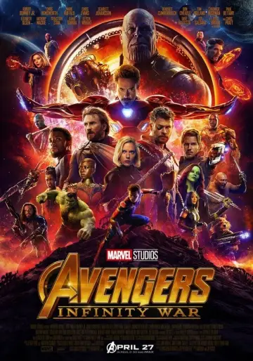 Plakat do filmu "Avengers: Wojna bez granic" #4099
