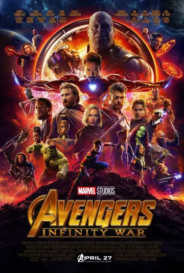 Plakat do filmu "Avengers: Wojna bez granic" #4105