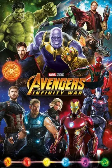 Plakat do filmu "Avengers: Wojna bez granic" #4108