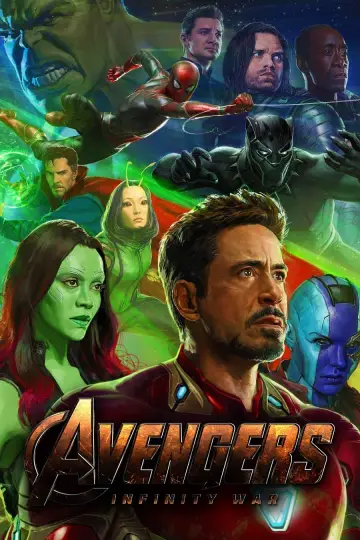 Plakat do filmu "Avengers: Wojna bez granic" #4109