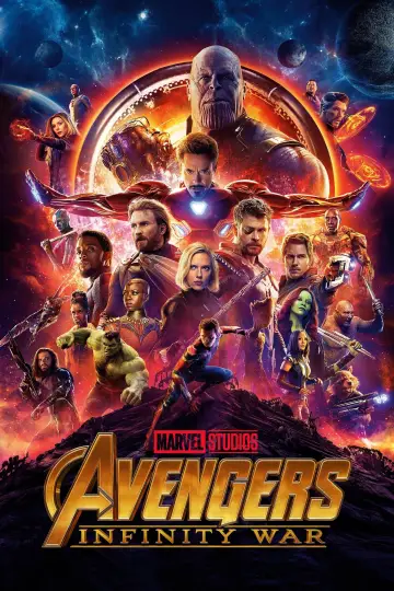 Plakat do filmu "Avengers: Wojna bez granic" #4112