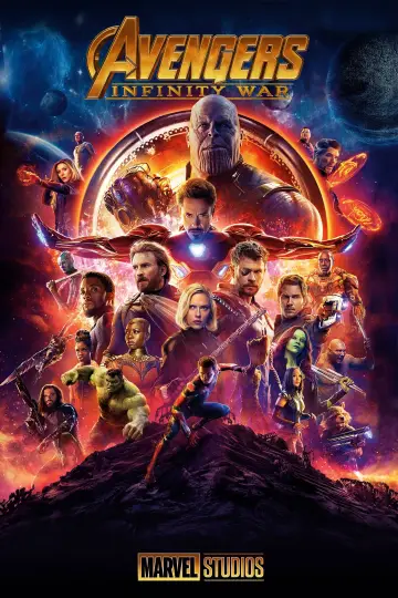 Plakat do filmu "Avengers: Wojna bez granic" #4115