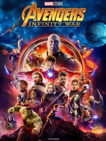 Plakat do filmu "Avengers: Wojna bez granic" #4118