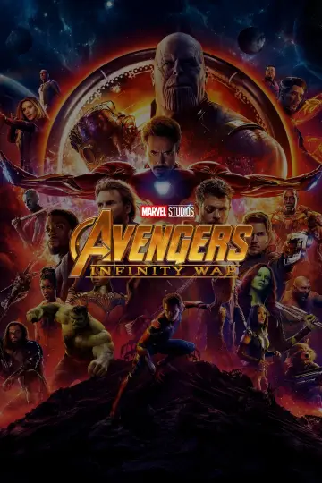 Plakat do filmu "Avengers: Wojna bez granic" #4123