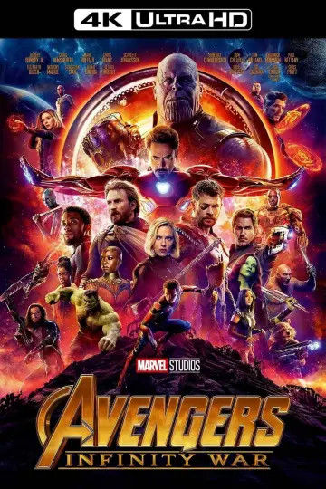 Plakat do filmu "Avengers: Wojna bez granic" #4125