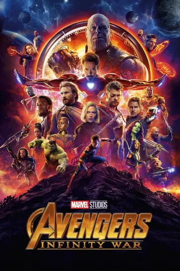 Plakat do filmu "Avengers: Wojna bez granic" #4128