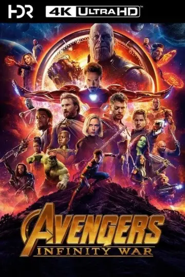 Plakat do filmu "Avengers: Wojna bez granic" #4132