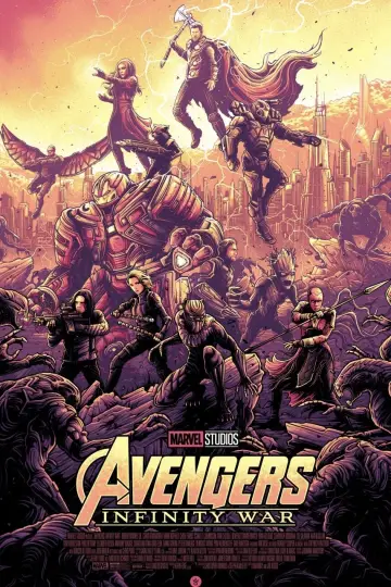 Plakat do filmu "Avengers: Wojna bez granic" #4134