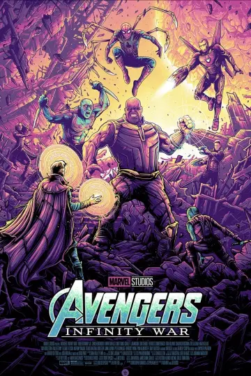 Plakat do filmu "Avengers: Wojna bez granic" #4137