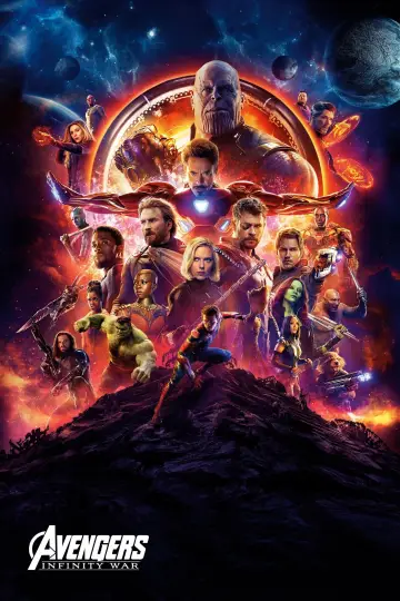 Plakat do filmu "Avengers: Wojna bez granic" #4138
