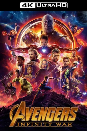 Plakat do filmu "Avengers: Wojna bez granic" #4140
