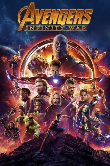 Plakat do filmu "Avengers: Wojna bez granic" #429840