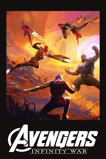 Plakat do filmu "Avengers: Wojna bez granic" #429841
