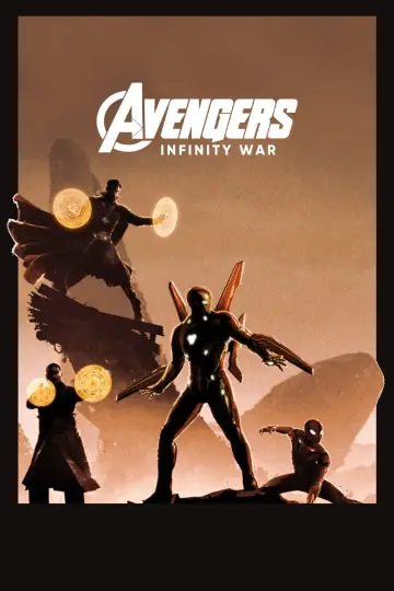 Plakat do filmu "Avengers: Wojna bez granic" #429842