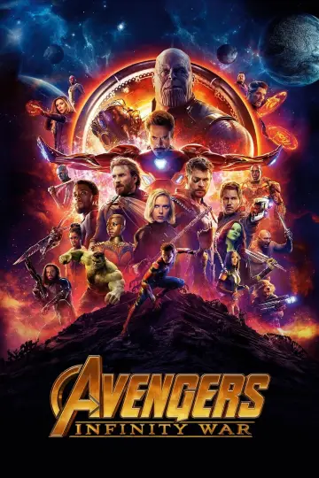 Plakat do filmu "Avengers: Wojna bez granic" #429843