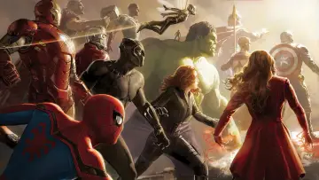 Zasłona do filmu "Avengers: Wojna bez granic" #523696