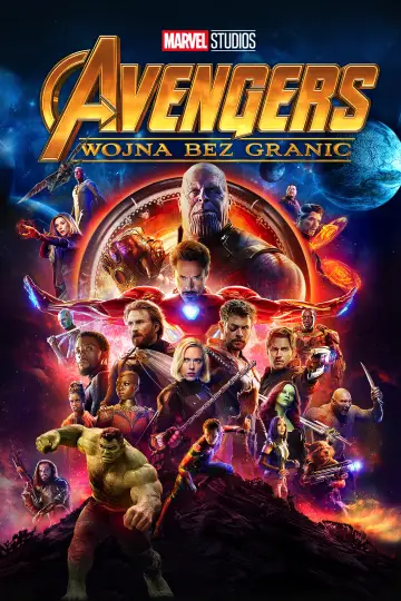 Plakat do filmu "Avengers: Wojna bez granic" #523787