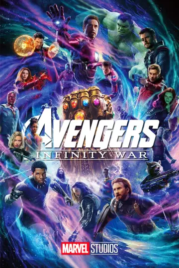 Plakat do filmu "Avengers: Wojna bez granic" #523803
