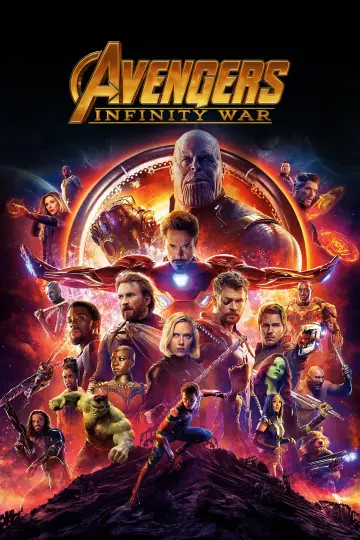 Plakat do filmu "Avengers: Wojna bez granic" #523808