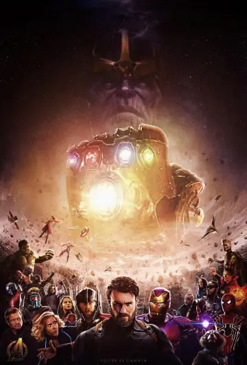 Plakat do filmu "Avengers: Wojna bez granic" #523840