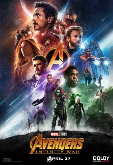 Plakat do filmu "Avengers: Wojna bez granic" #523865