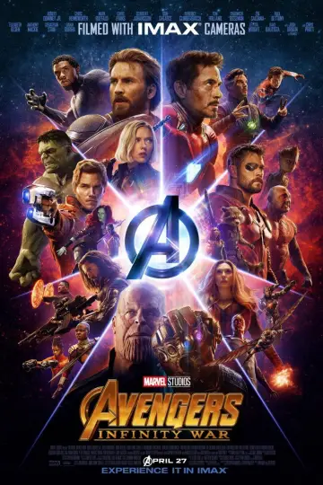 Plakat do filmu "Avengers: Wojna bez granic" #523868