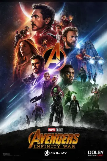 Plakat do filmu "Avengers: Wojna bez granic" #523894