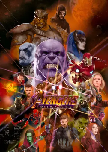 Plakat do filmu "Avengers: Wojna bez granic" #523905
