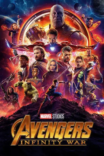 Plakat do filmu "Avengers: Wojna bez granic" #523915