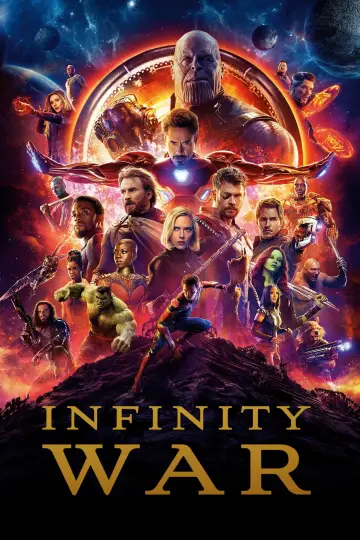 Plakat do filmu "Avengers: Wojna bez granic" #523926