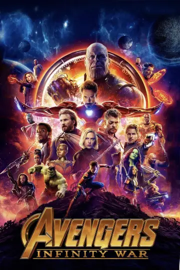 Plakat do filmu "Avengers: Wojna bez granic" #747251