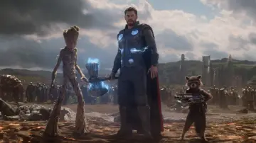 Zasłona do filmu "Avengers: Wojna bez granic" #958611
