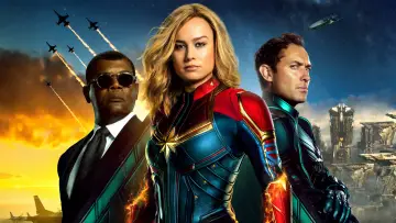 Zasłona do filmu "Kapitan Marvel" #259658