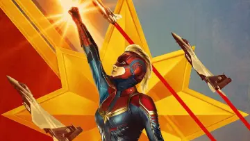 Zasłona do filmu "Kapitan Marvel" #259661