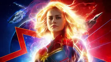 Zasłona do filmu "Kapitan Marvel" #259664