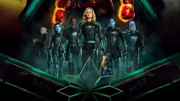 Zasłona do filmu "Kapitan Marvel" #259675