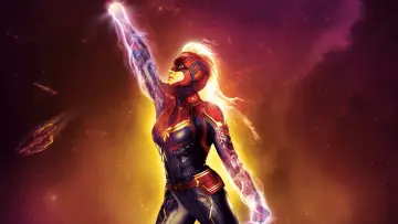 Zasłona do filmu "Kapitan Marvel" #259697